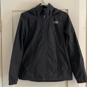 The North Face Women’s Black Hooded Windbreaker